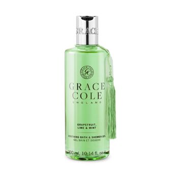 Grace Cole Vegan Pamplemousse Citron Vert & Menthe Gel Bain & Douche 300 ml