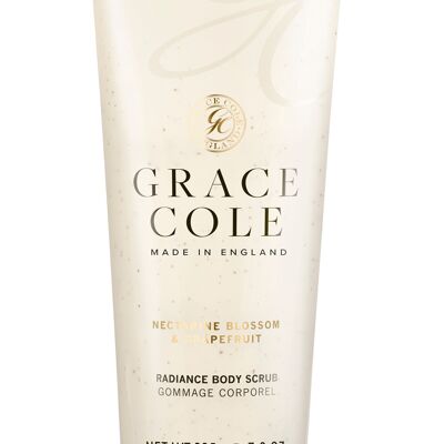 Grace Cole Scrub corpo vegano con fiori di nettarina e pompelmo 238 ml