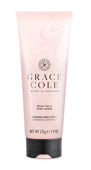Grace Cole Vegan Gommage Corporel Figue Sauvage & Cèdre Rose 238 ml