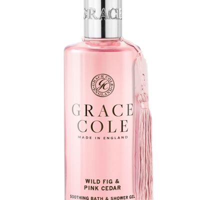 Grace Cole Gel da bagno e doccia vegan con fichi selvatici e cedro rosa 300 ml
