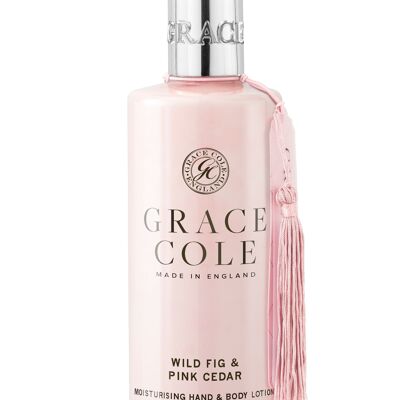Grace Cole Lozione per mani e corpo vegana con fichi selvatici e cedro rosa 300 ml