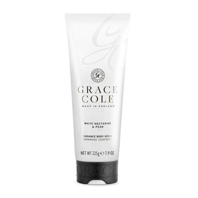 Grace Cole Vegan White Nectarine & Pear Body Scrub 238 ml