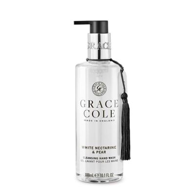 Grace Cole Detergente per mani vegan con nettarina bianca e pera 300 ml