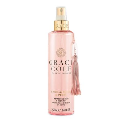 Grace Cole Vegan Vanilla Blush & Peony Hair & Body Mist 250 ml