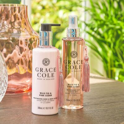 Grace Cole Vegan Ginger Lily & Mandarin Brume pour les cheveux et le corps 250 ml