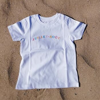 T-shirt enfant - Juillet-Août 1