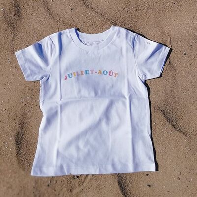 T-shirt enfant - Juillet-Août