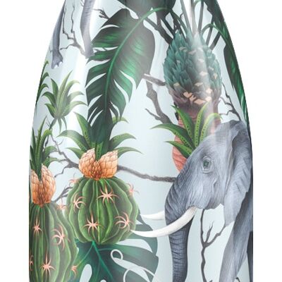 Trinkflasche 260ml Tropical Elephant 3D