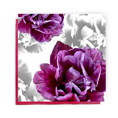 peony greeting card