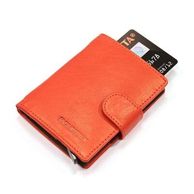 Figuretta Cardprotector - Leather Red