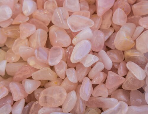 Rose Quartz Polished Tumble Stone Healing Crystal – Quantity 1