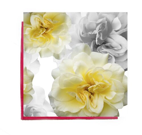 Yellow Rose greeting card - floral greeting card