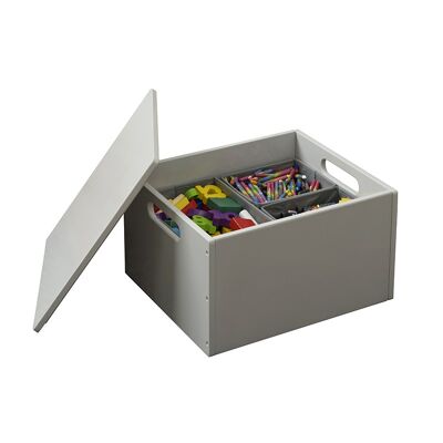 Spielzeug-Aufbewahrungsbox für Kinder – die Sortierbox von Tidy Books. - Blassgrau