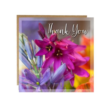 Floral Thank You card