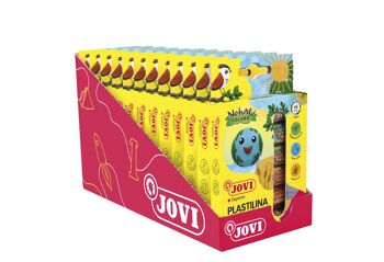 JOVI - Pâte à modeler base végétale, 6 baguettes de 15 grams, couleurs de la nature 3