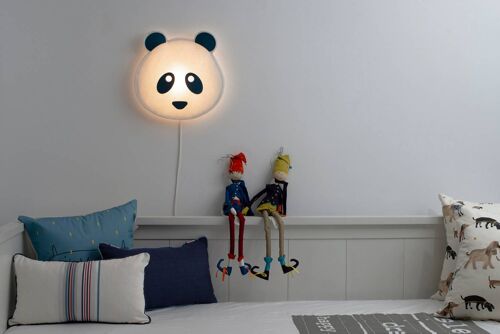 LAMPARA DE PARED SOFTLIGHT MASCARAS PANDA