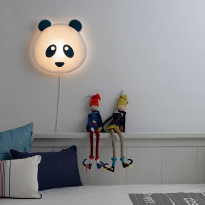 LAMPARA DE PARED SOFTLIGHT MASCARAS PANDA