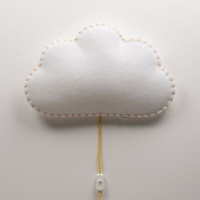 LAMPARA DE PARED SOFTLIGHT CLOUD. AMARILLO