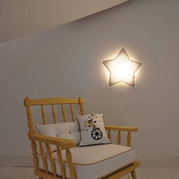 APPLIQUE SOFTLIGHT STAR. AZUL 3