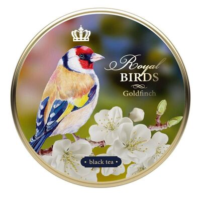 RICHARD TEA, ROYAL BIRDS SET, BLACK LARGE-LEAF TEA, 4 DIFFERENT TINS, 40g - gift package, gift for family, gift for friends, gifts for parents, spring gift