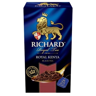 RICHARD TEA, ROYAL KENYA, Kenyan black tea 25 TEA BAGS