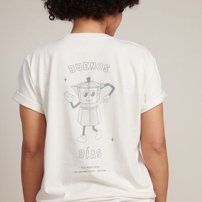 T-shirt unisex biologica BUENOS DÍAS