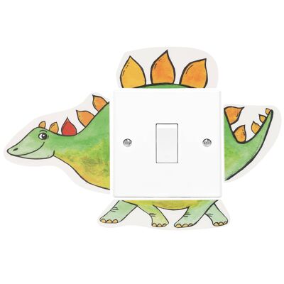 Dinosaur Stegosaurus Light Switch Wall Sticker