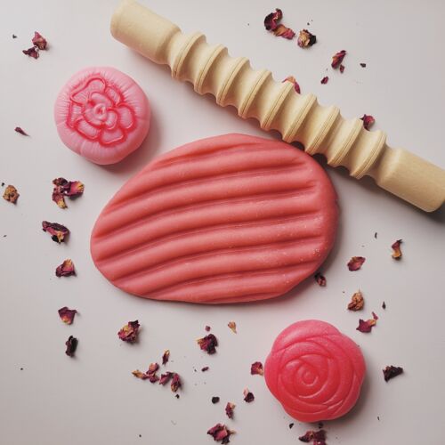 Pink Rose Playdough