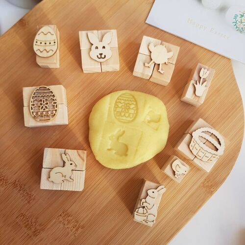 Easter Wooden Stamps