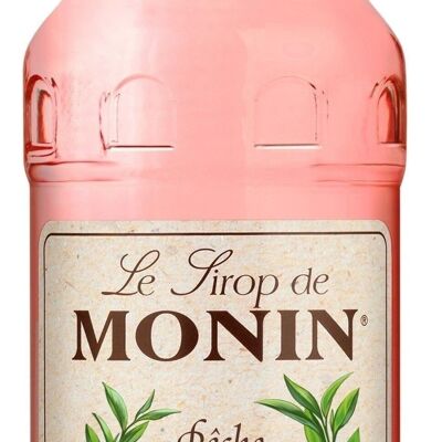 Monin Bio-Pfirsichsirup - Natürliche Aromen - 100cl