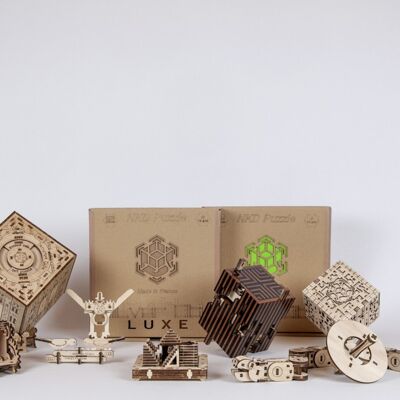 MiniPunk Kit - Mini Wooden DIY Puzzle Box
