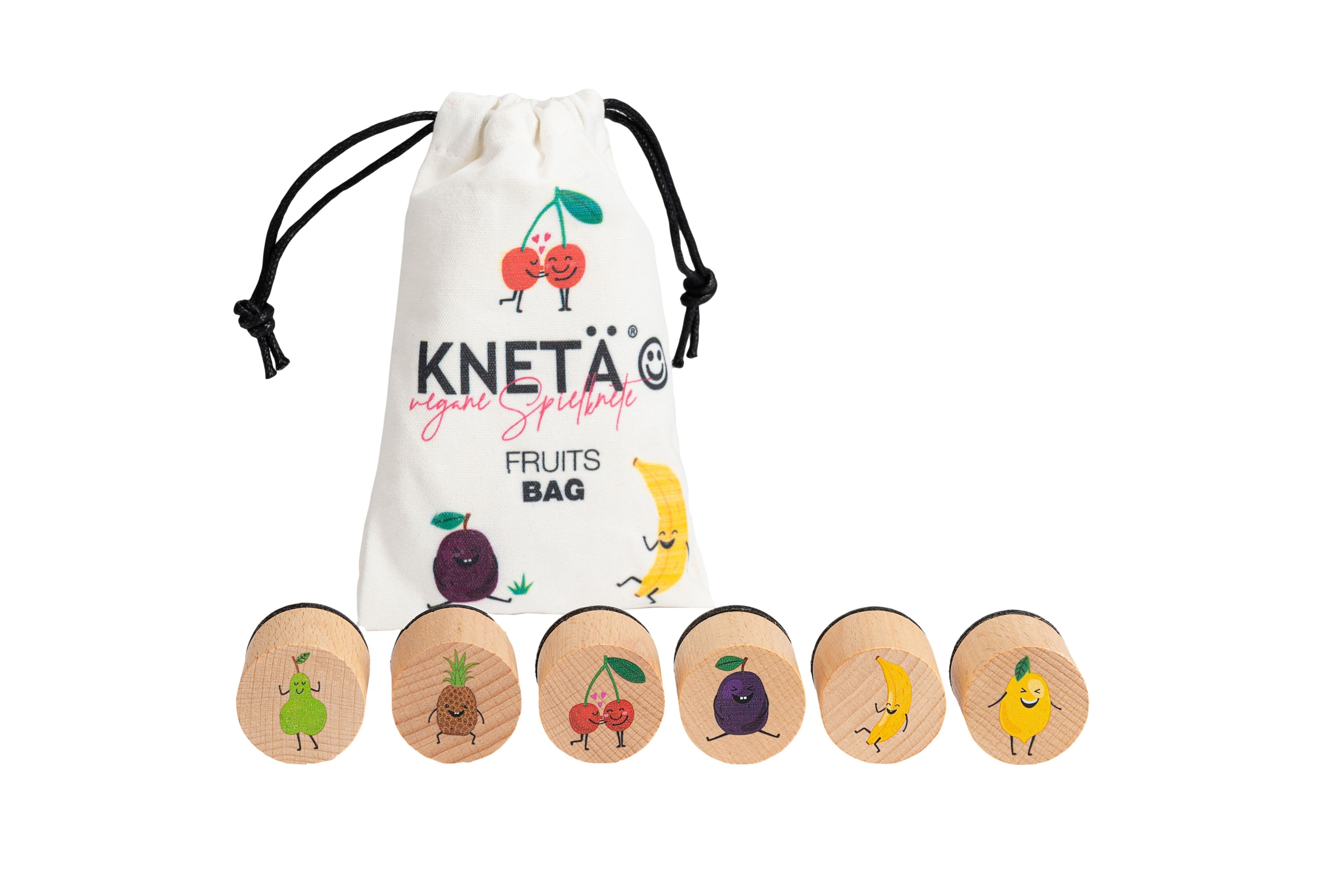 Set di timbri in legno *Frutta*