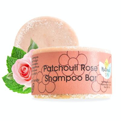 Shampoing Solide Rose Patchouli 80g