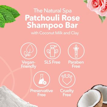 Shampoing Solide Rose Patchouli 80g 4