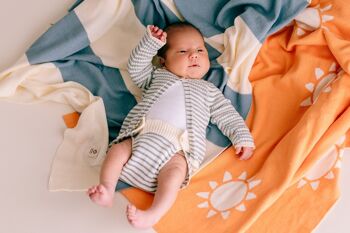 couverture bébé soleil orange 2
