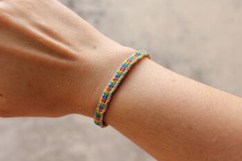 Bracelets LGBT unisexe - bracelets tissés à la main 3