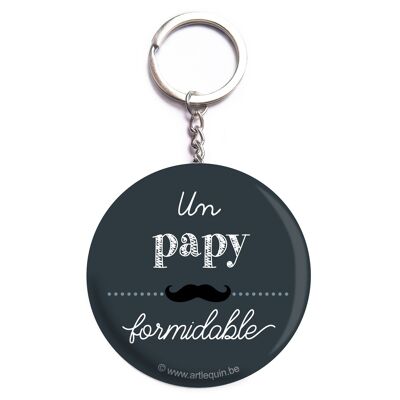 Porte-clés "Un papy formidable"