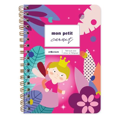 Fairy themed lined notebook