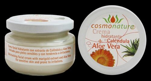 Crema Hidratante de Caléndula y Aloe Vera