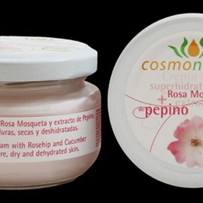 Crema Superhidratante Rosa Mosqueta y Pepino