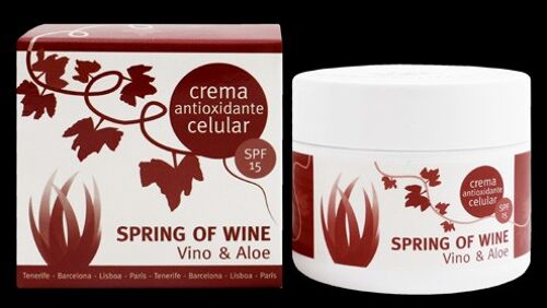 Vino+Aloe Spring of Wine - Crema Facial Antioxidante