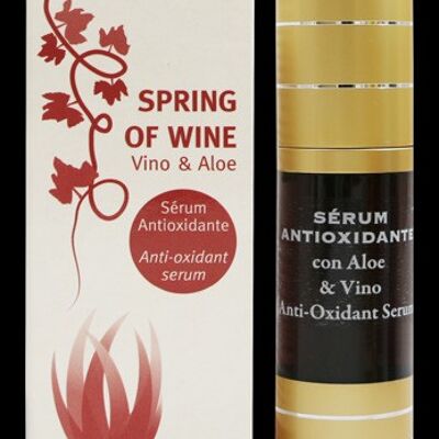 Vino+Aloe Spring of Wine - Siero viso antiossidante
