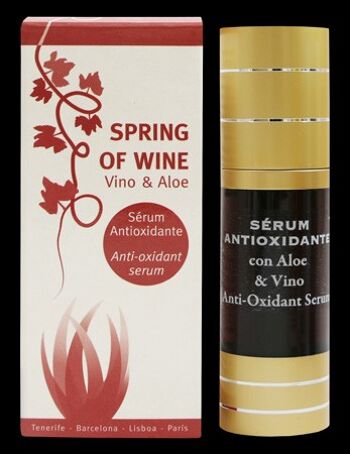 Vino+Aloe Spring of Wine - Sérum Visage Antioxydant