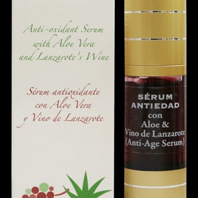 Aloe+Wine de Lanzarote - Sérum Visage Antioxydant