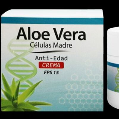 Stammzellen - Aloe Anti-Aging-Creme SPF15