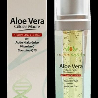 Stem Cells - Aloe (+ Q10 and Hyaluronic) Anti-Aging Serum