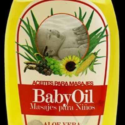 Aceite para masajes Baby Oil (Aloe, uva, maiz, trigo, girasol)