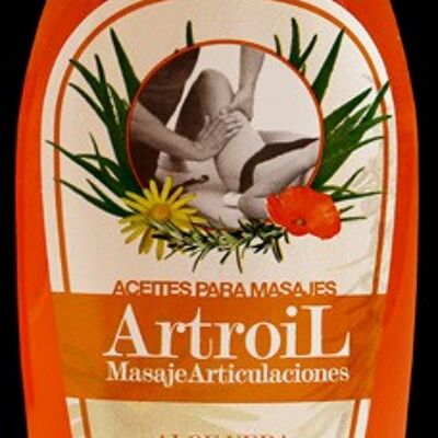 Joint massage oil (Aloe, arnica, rosemary, poppy)