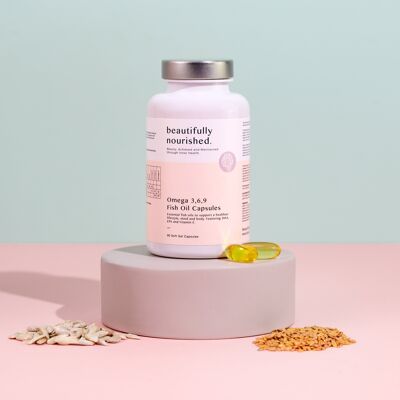 Beautifully Nourished's Omega 3, 6, 9 - One Months' Supply