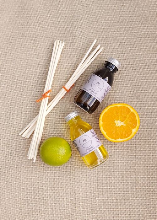 Energise reed diffuser Amber 75ml